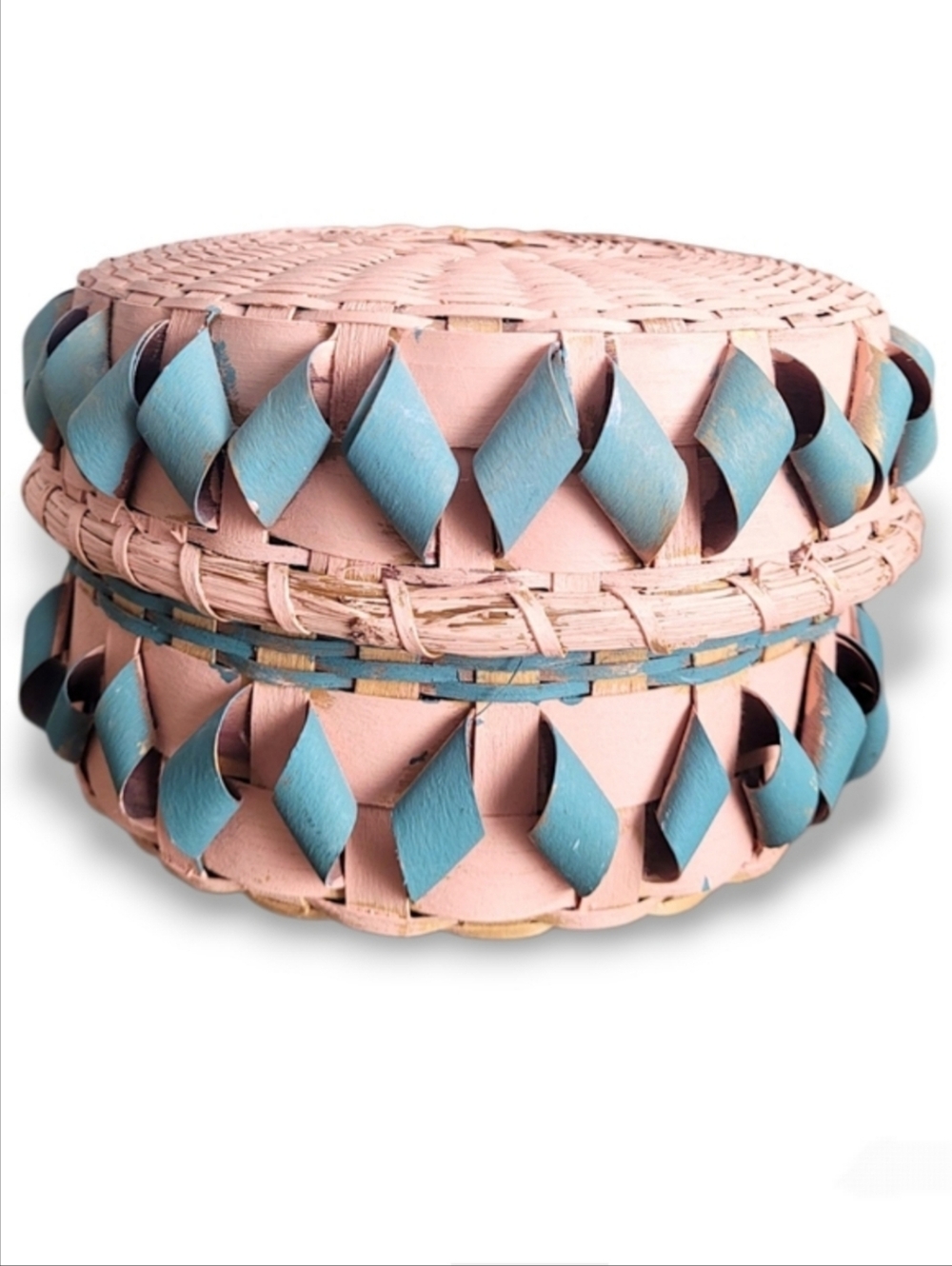 Maliseet Northeast Woodlands Fancy Basket